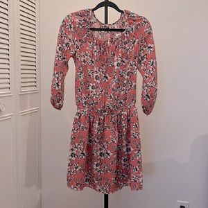 Juicy Couture pink floral mini dress